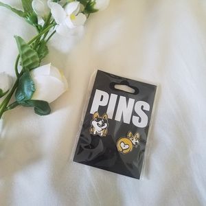 Corgi Pin Set